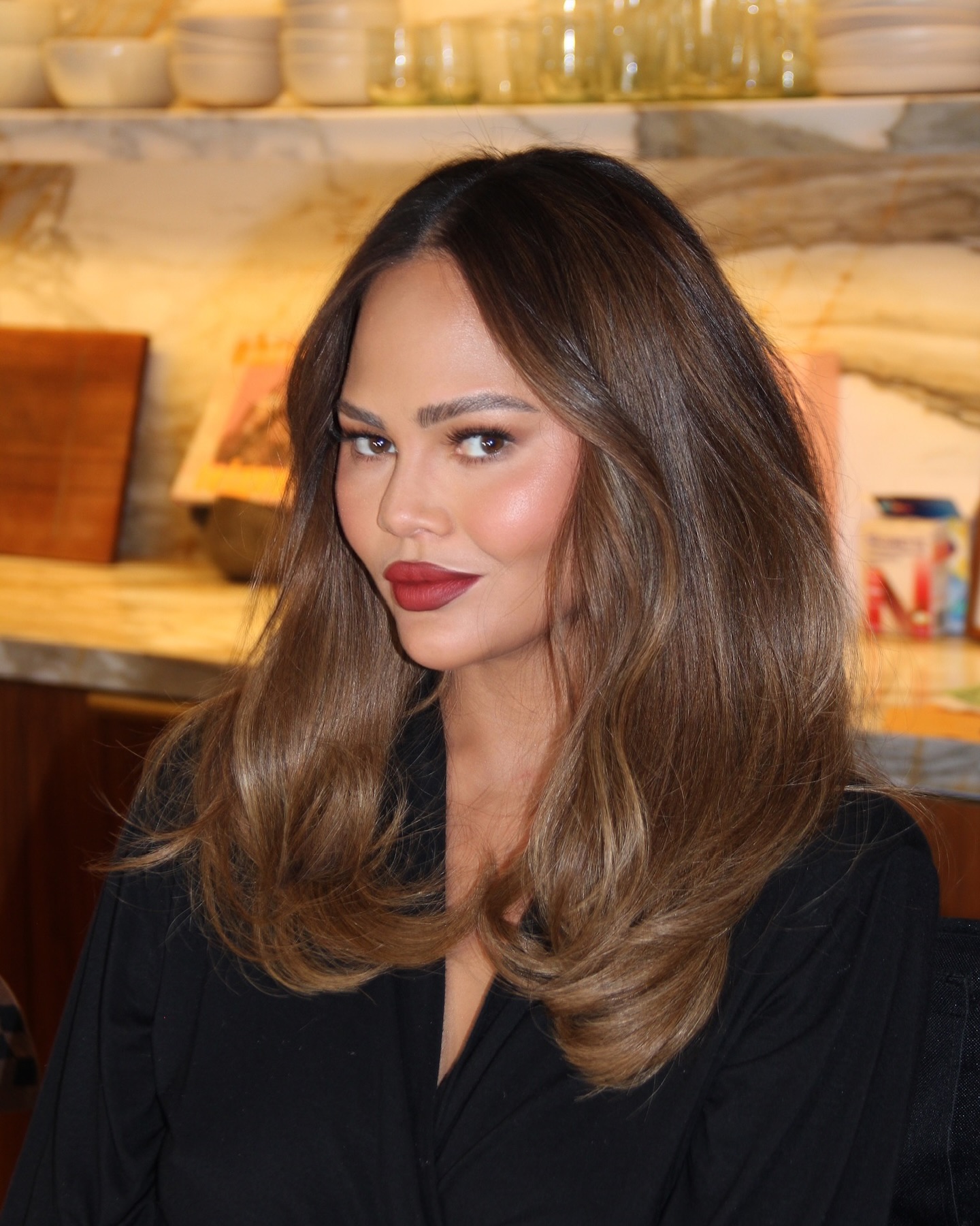 Chrissy Teigan best blowdry